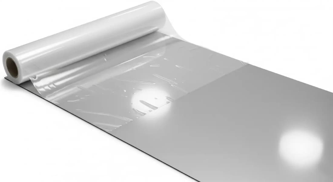 Surface protection film to prevent scratches and damage during transport and installation